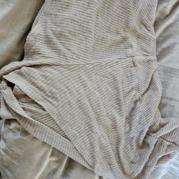 Eberjey - Elon Track Short Pajama Loungewear Shorts | Oatmeal | Size Small - Picture 11 of 13